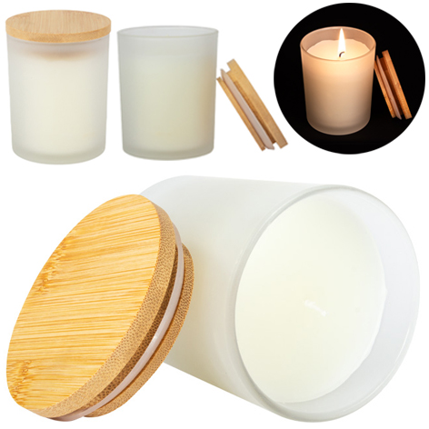 Vela aromática envase vidrio