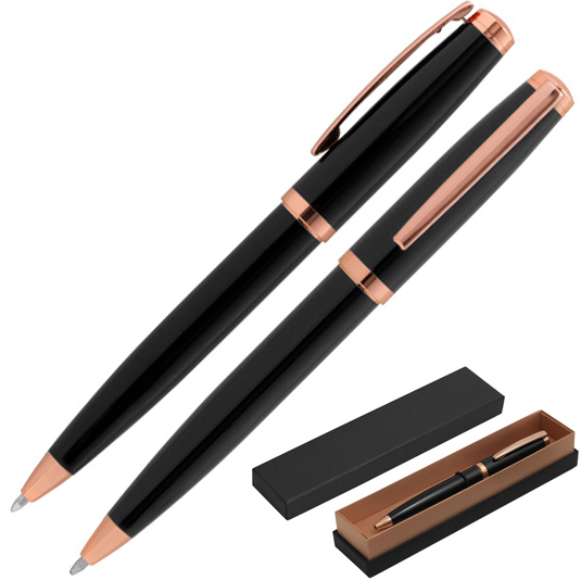 Bolí­grafo Metálico con Estuche