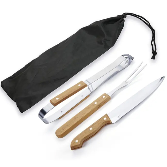 BBQ Set Parrilla 3 Piezas