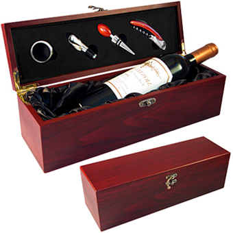 Caja Vino con Set